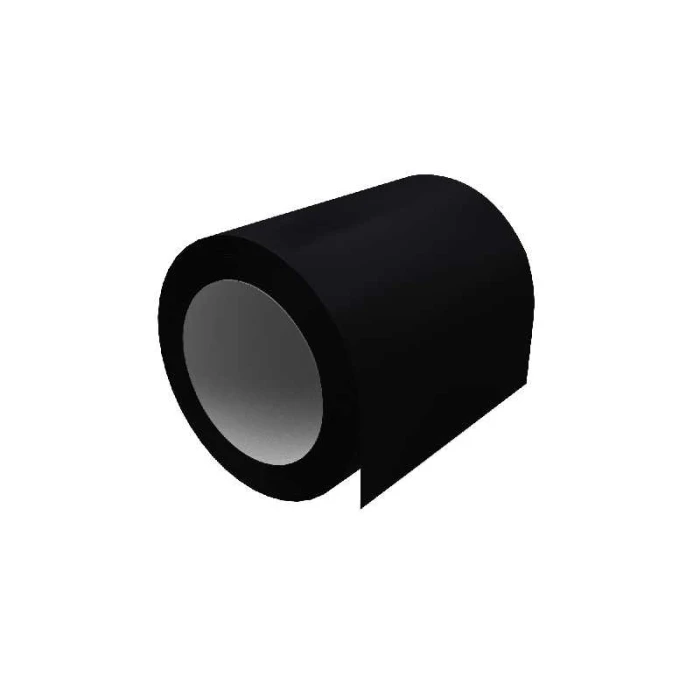 Отмотка 0,5 Quarzit lite с пленкой RAL 9005 черный