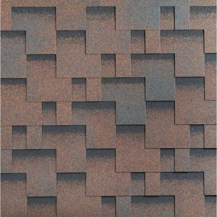 Гибкая черепица Katepal ROCKY Медный отлив