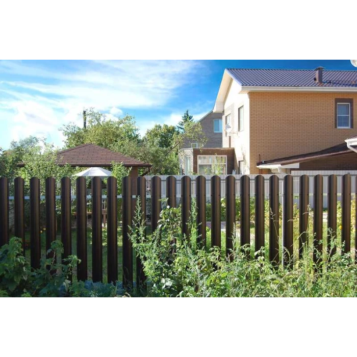 Штакетник М-образный А фигурный Grand Line 0,5 Satin RAL 5005 Сигнальный Синий